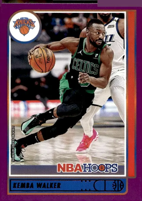 2021-22 NBA Hoops #29 Kemba Walker – Purple