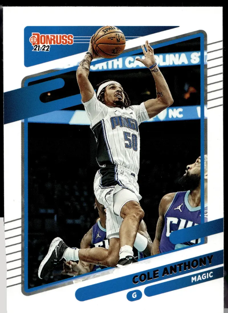 2021-22 Donruss Basketball #160 Cole Anthony (front)