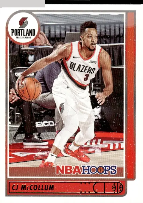 2021-22 NBA Hoops #81 CJ McCollum