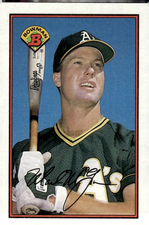 1989 Bowman #197 Mark McGwire