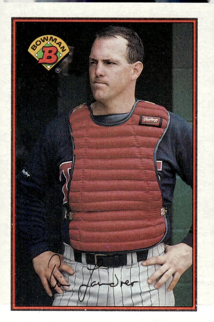 1989 Bowman #154 Tim Laudner (front)