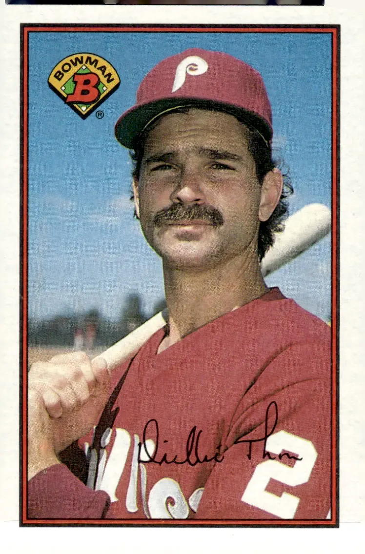 1989 Bowman #400 Dickie Thon (front)