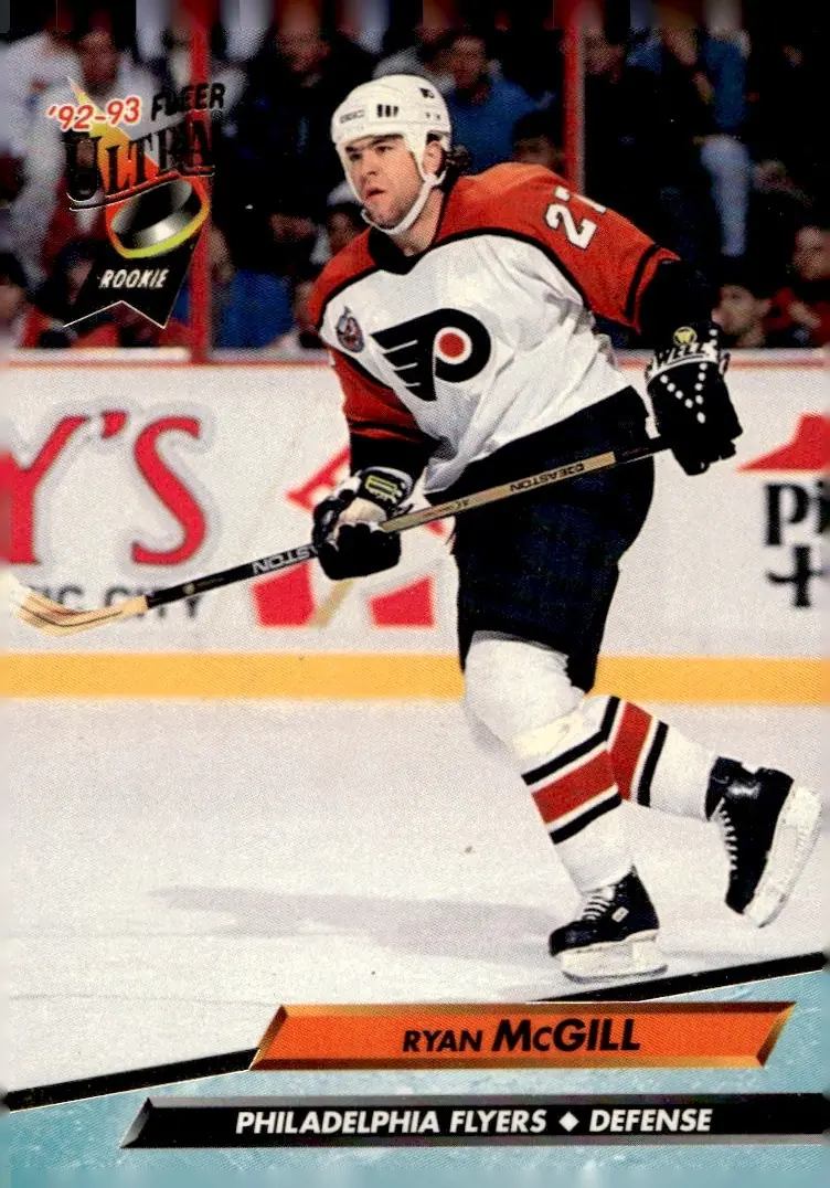 1992-93 Fleer Ultra #373 Ryan McGill (front)