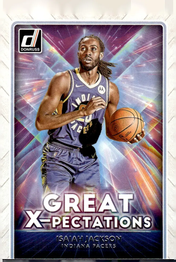 2021-22 Donruss Basketball #23 Isaiah Jackson (front)