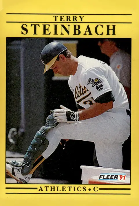 1991 Fleer #24 Terry Steinbach