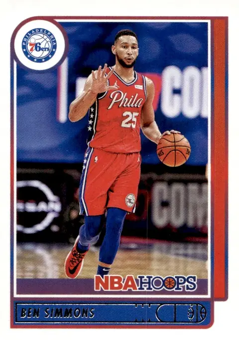 2021-22 NBA Hoops #17 Ben Simmons