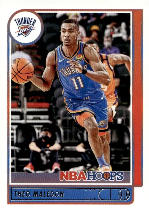 2021-22 NBA Hoops #63 Théo Maledon