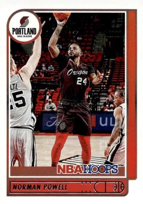 2021-22 NBA Hoops #71 Norman Powell