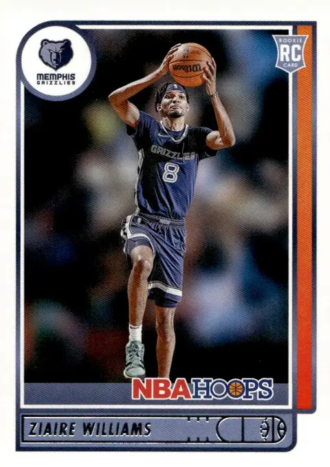 2021-22 NBA Hoops #211 Ziaire Williams