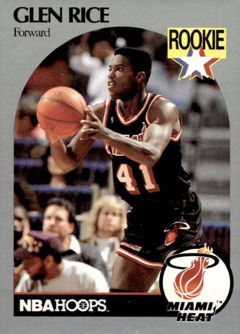 1990-91 NBA Hoops #168 Glen Rice