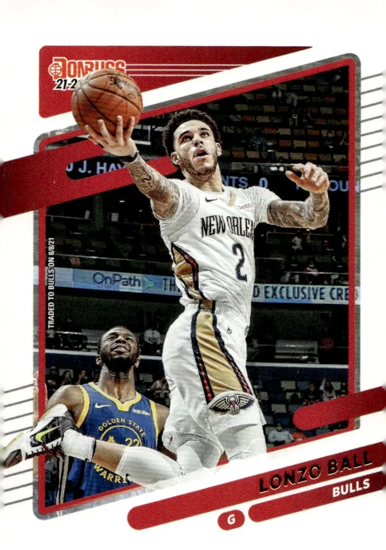 2021-22 Donruss #79 Lonzo Ball (front)