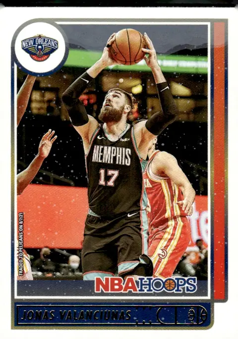 2021-22 NBA Hoops #152 Jonas Valanciunas