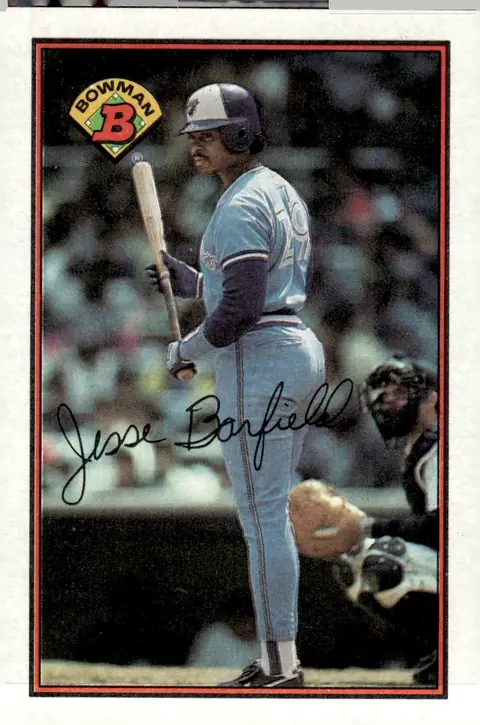 1989 Bowman #257 Jesse Barfield