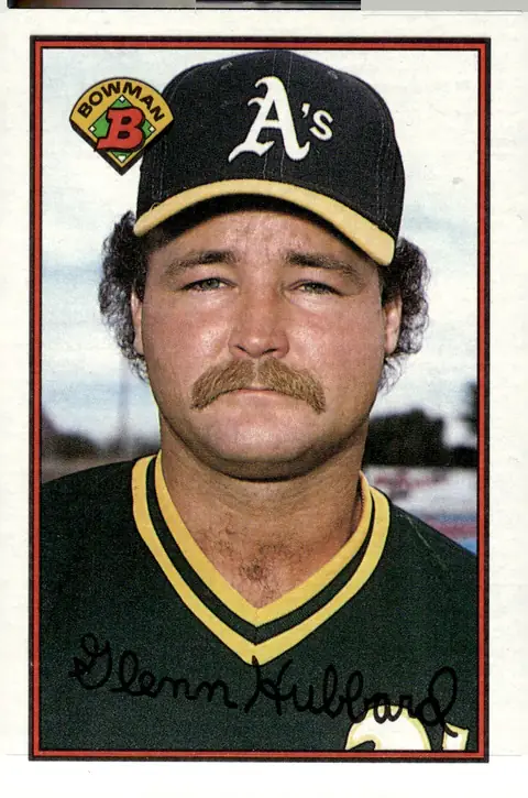 1989 Bowman #199 Glenn Hubbard