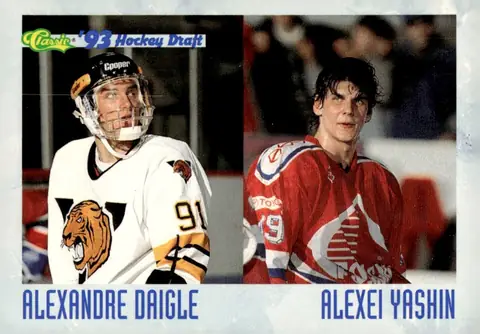 1993 Classic '93 Hockey Draft #34 Alexandre Daigle / Alexei Yashin