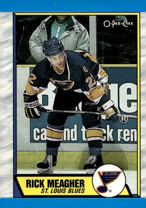 1989-90 O-Pee-Chee #116 Rick Meagher