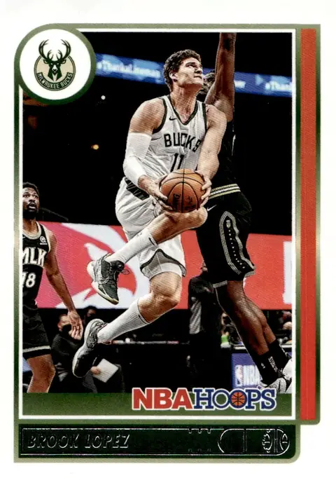 2021-22 NBA Hoops #73 Brook Lopez