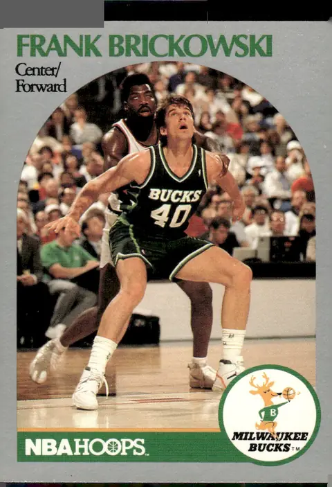1990-91 NBA Hoops #417 Frank Brickowski