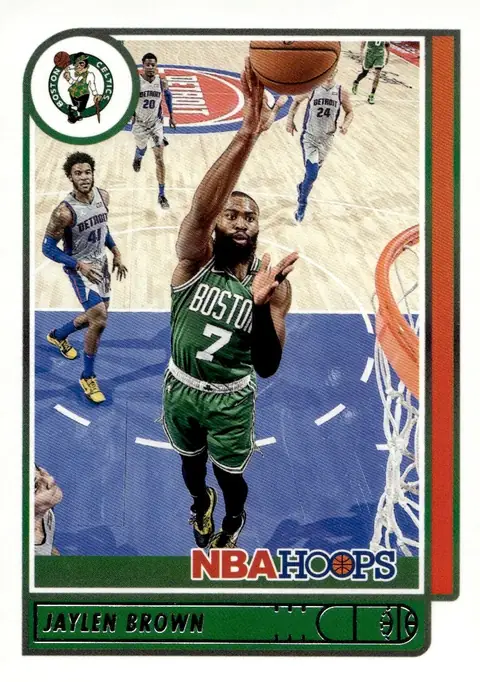 2021-22 NBA Hoops #9 Jaylen Brown