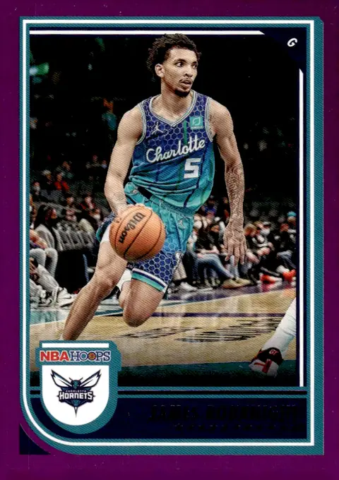 2022-23 NBA Hoops #95 James Bouknight – Purple