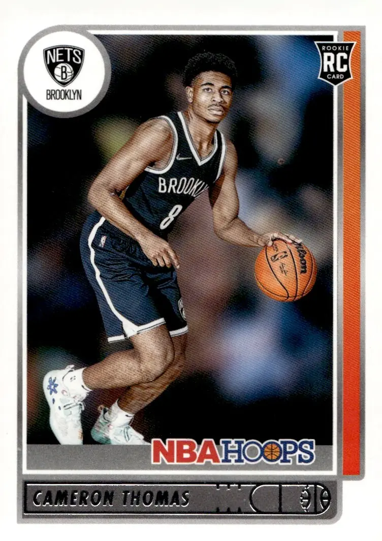 2021-22 NBA Hoops #231 Cameron Thomas (front)