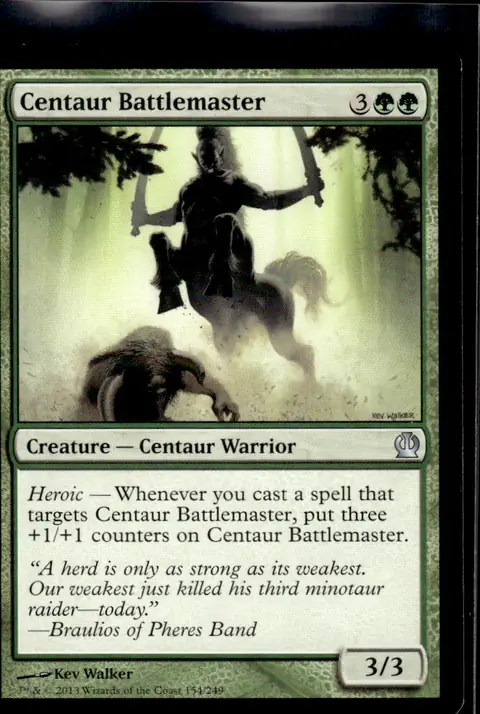 2013 Magic: The Gathering - Theros (THS) #154/249 Centaur Battlemaster