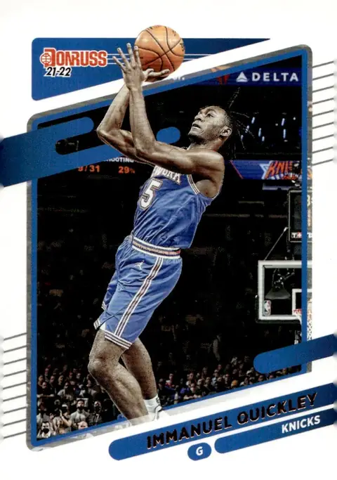 2021-22 Donruss Basketball #6 Immanuel Quickley