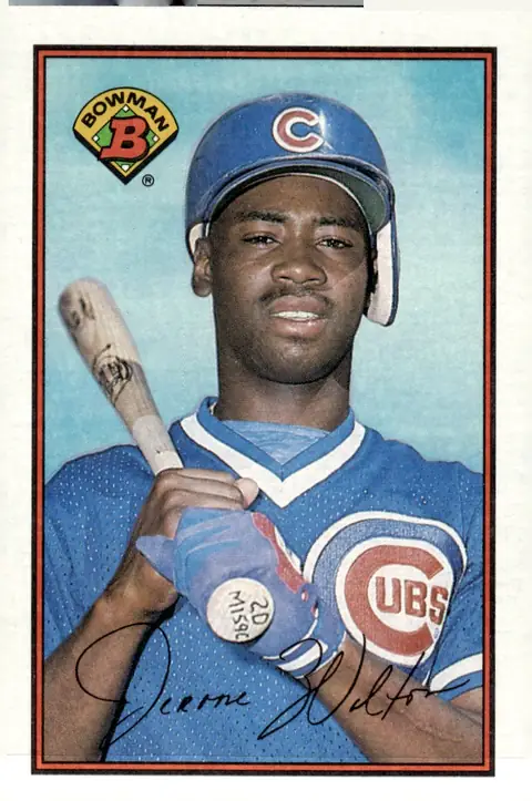 1989 Bowman #295 Jerome Walton