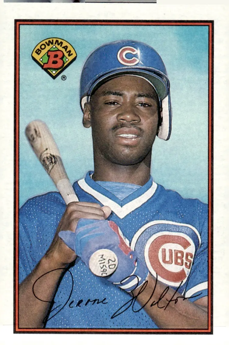 1989 Bowman #295 Jerome Walton (front)