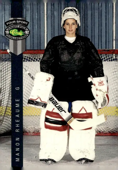 1992 Classic Four Sport Draft Pick Collection #224 Manon Rheaume