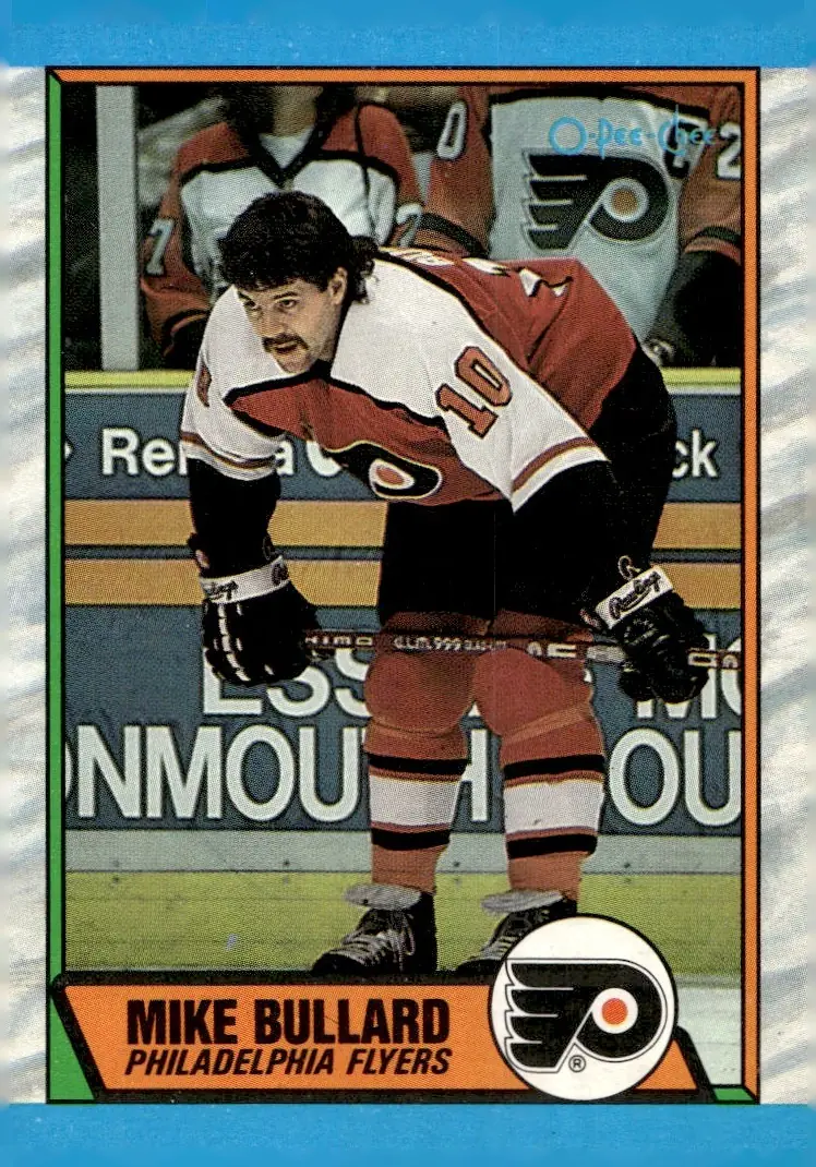 1989-90 O-Pee-Chee #21 Mike Bullard (front)