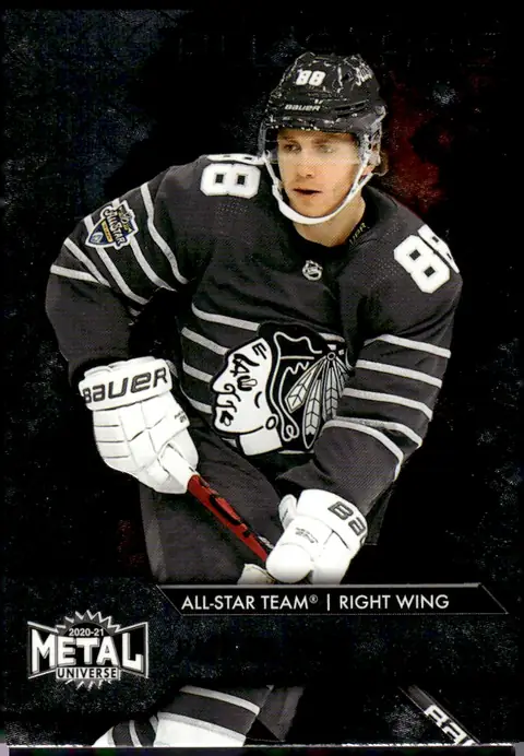 2020-21 SkyBox Metal Universe #160 Patrick Kane