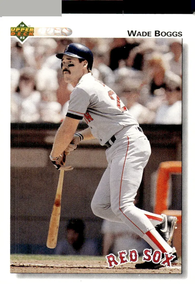 1992 Upper Deck Baseball #443 Wade Boggs (front)