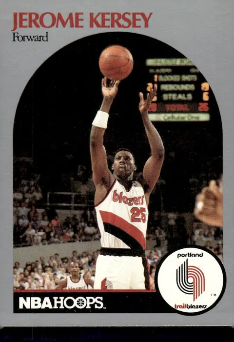 1990-91 NBA Hoops #247 Jerome Kersey