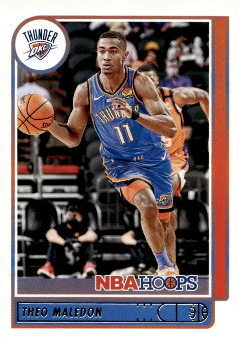 2021-22 NBA Hoops #63 Théo Maledon