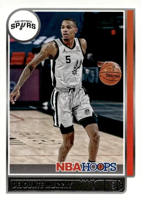 2021-22 NBA Hoops #14 Dejounte Murray
