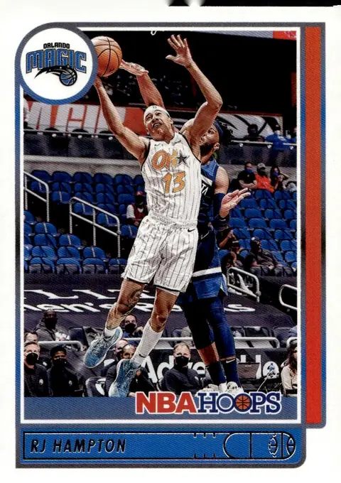 2021-22 NBA Hoops #22 RJ Hampton