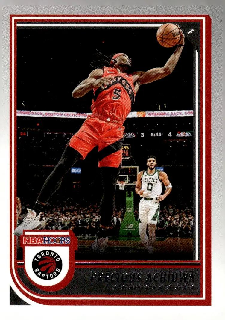 2022-23 NBA Hoops #41 Precious Achiuwa (front)
