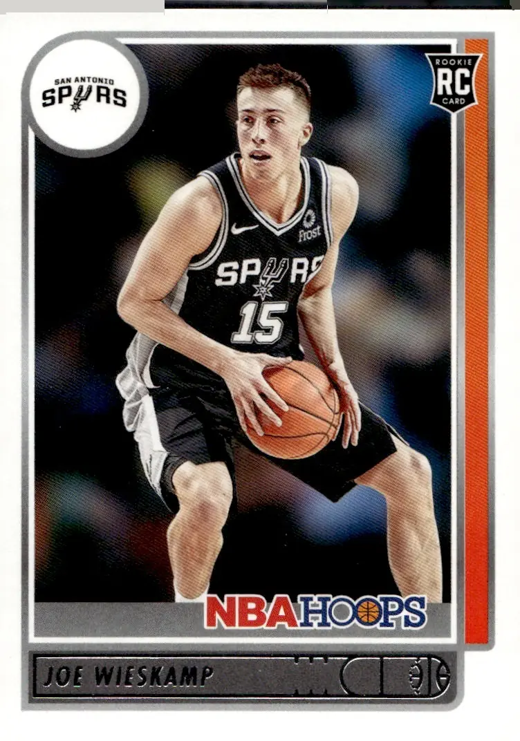 2021-22 NBA Hoops #245 Joe Wieskamp (front)