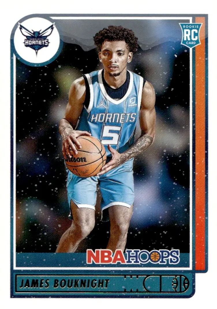 2021-22 NBA Hoops #203 James Bouknight (front)