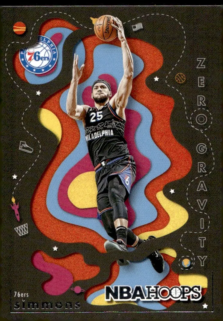 2021-22 NBA Hoops #2 Ben Simmons (front)