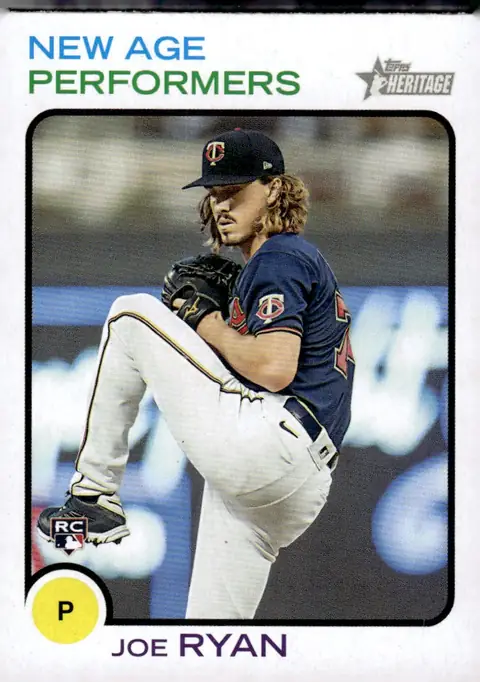 2022 Topps Heritage #NAP-18 Joe Ryan
