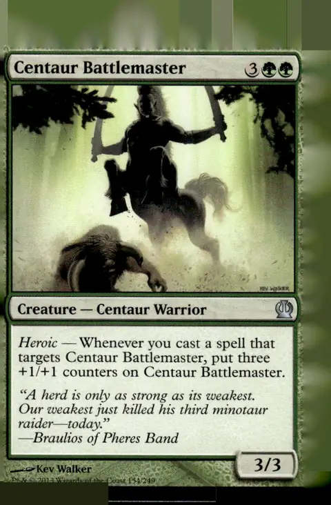 2013 Theros (THS) #154/249 Centaur Battlemaster