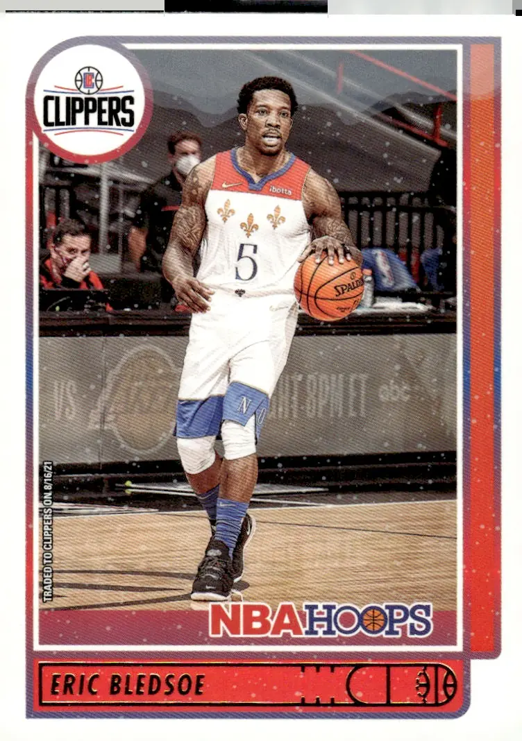 2021-22 NBA Hoops #104 Eric Bledsoe (front)