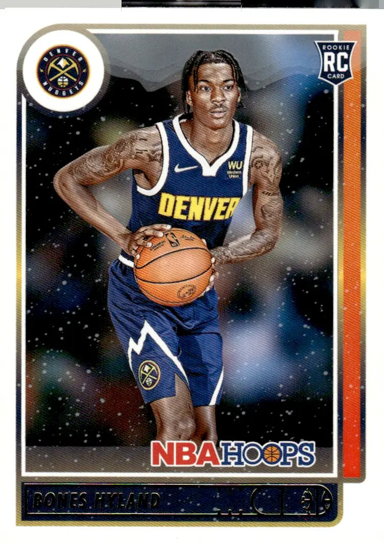 2021-22 NBA Hoops #224 Bones Hyland (front)