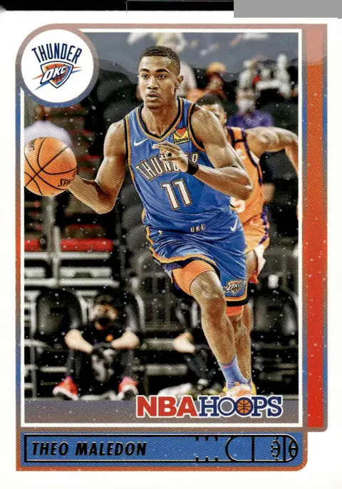 2021-22 NBA Hoops #63 Theo Maledon