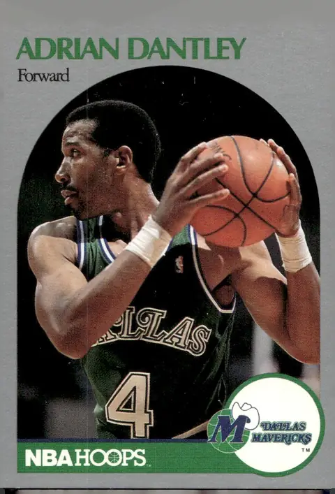1990-91 NBA Hoops #83 Adrian Dantley