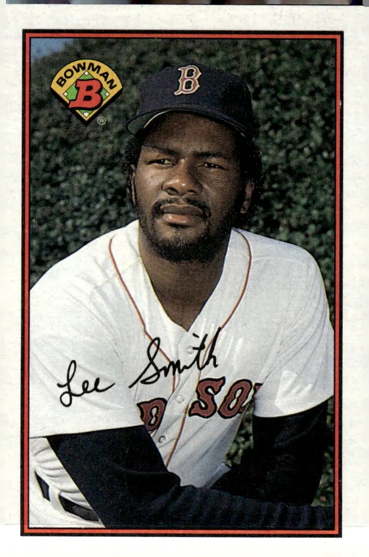 1989 Bowman #19 Lee Smith (front)