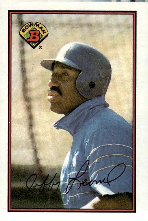 1989 Bowman #218 Jeffrey Leonard