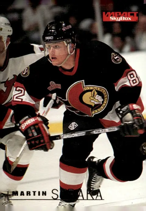 1995-96 SkyBox Impact #121 Martin Straka